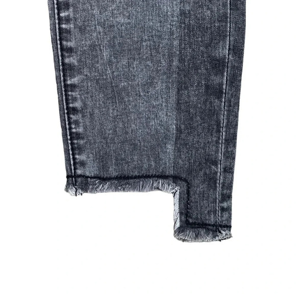 AG Adriano Goldschmied The Pieced Slim Straight Jeans Girls 10 NWT Iron Grey - Picture 4 of 14